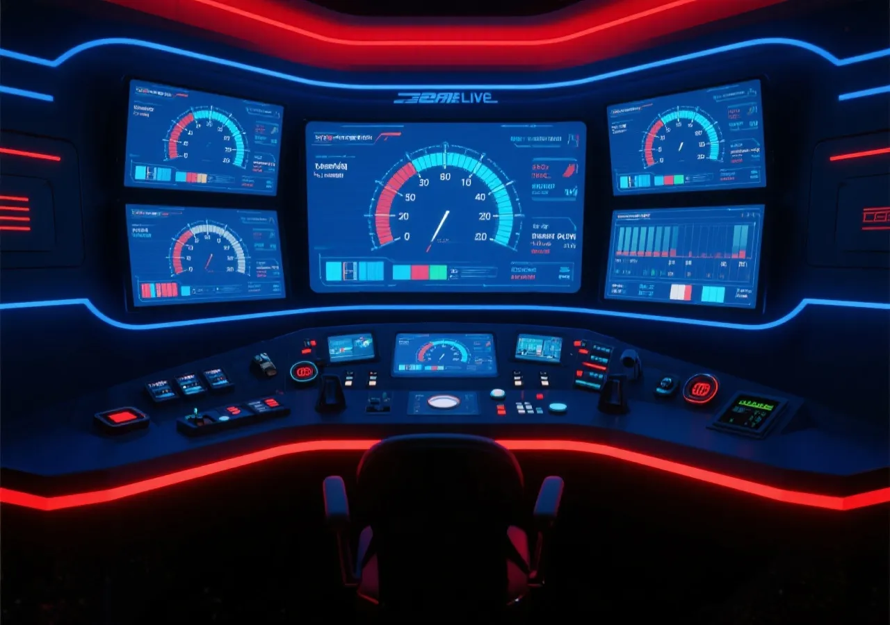 极速赛车官方高清直播界面展示